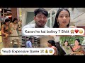 Karan he kai boltoy 😳 Omg shitt♥️🙈| Yeudi Expensive Saree 💸😰| Sanika Bhoite Vlogs #sanikabhoite