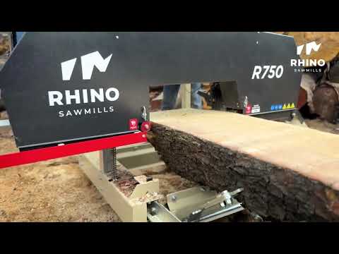 The Best Sawmill in the World | Rhino R750 Sawmill