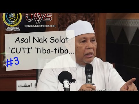 #3 | Datang Haid Ketika Solat | Almarhum Datuk Seri Abu Hassan Din al Hafiz