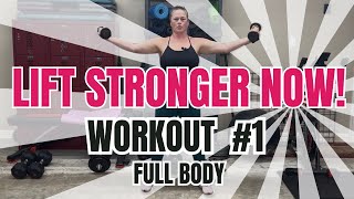 Lift Stronger Now! Workout 1: Strength Training for Women 35+