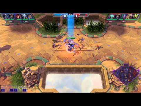 Road to Master Skin Heroes of the Storm Illidan Gameplay  Temples Temples Temples!