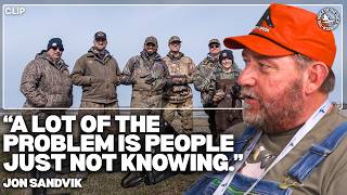Jon Sandbeck talks about needing to educate hunters.