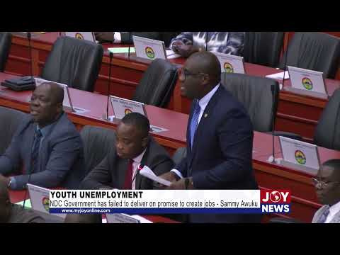 Youth unemployment: NDC Government has failed to deliver on promise to create jobs - Sammy Awuku.