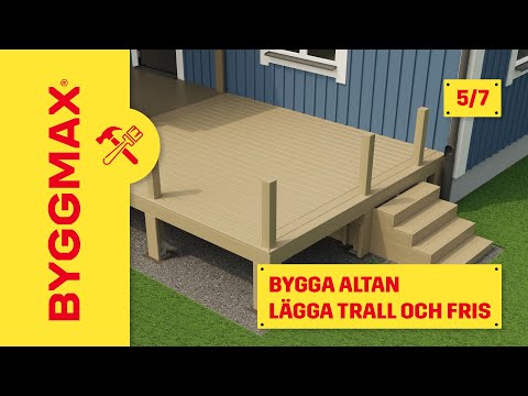 Altan kostnad. byggmax tipsar bygga altan del 5 trall och fris ...