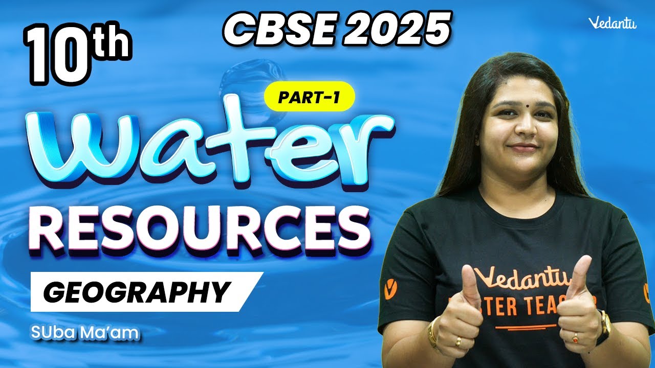 Water Resources Part 1 | Class 10 SST | CBSE 2025 | Suba ma'am
