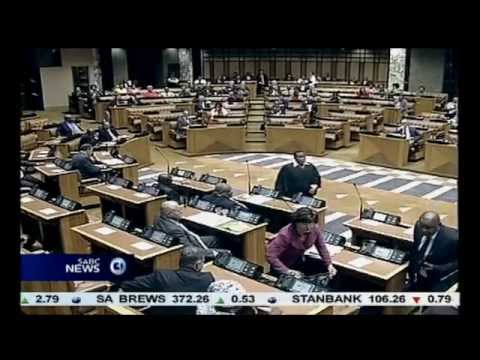 ANC has slammed unruly National Assembly