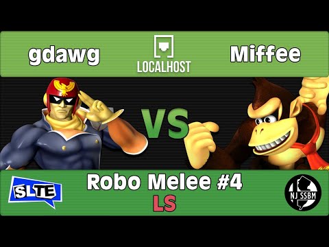 Robo Melee #4: gdawg (Falcon) Vs. Miffee (DK) - LS