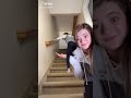Jordan falls down the stairs short