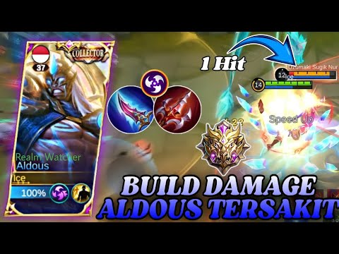 BUILD DAMAGE TERSAKIT TOP GLOBAL ALDOUS META BARU 2023 | Build Aldous tersakit 2023
