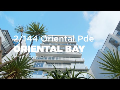 2/144 Oriental Parade, Oriental Bay - Wellington (Craig Lowe & Nick Mahan)