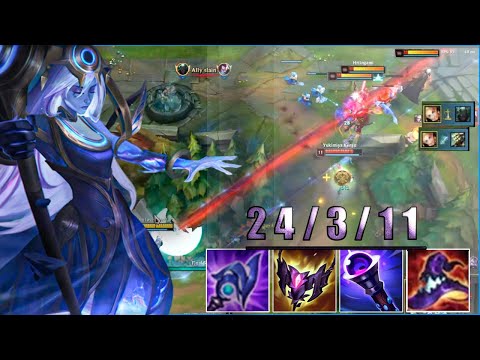LUX  GamePlay Soloq -  24/3/11 KDA With Lux Top? / Lux  vs Swain - League Of Legends