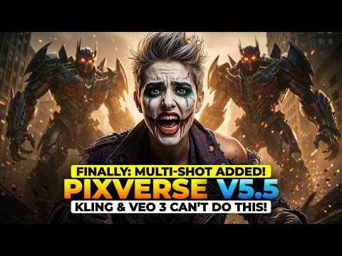PixVerse V5.5 MULTI-SHOT Is Insane! AI Video/Animation Generator – Text to Video + Image to Video AI