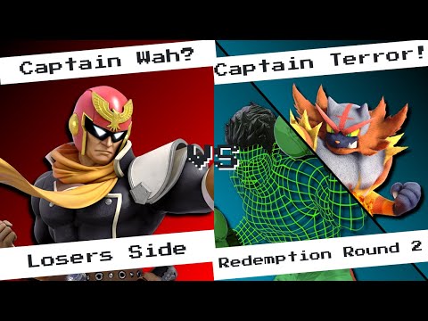 Captain Wah? (Captain Falcon) Vs. Captain Terror! (Lil Mac/Incenaroar) | Losers Redemption Round 2