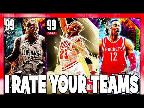 I RATE & IMPROVE YOUR TEAMS EP #35! NBA 2K23 MYTEAM