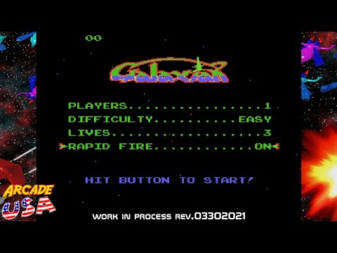 Galaxian Work in Progress Rev.03302021 (Atari 7800)