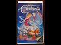 Opening To Cinderella 1988 VHS