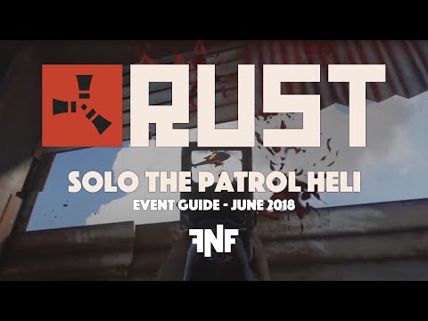 Taking down the Patrol Helicopter solo in 2018 - Rust
