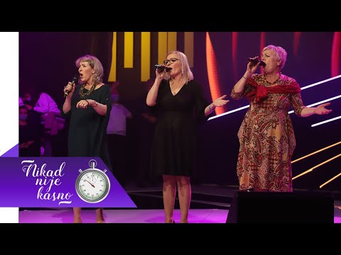 Mirsada Mekic, Alma Bulic i Jasmina Numanagic - Zbog tebe - (live) - NNK - EM 20 - 30.01.2022