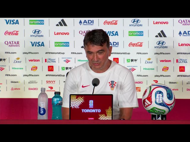 Konferencija za medije uoči utakmice s Portugalom: Zlatko Dalić i Dominik Livaković