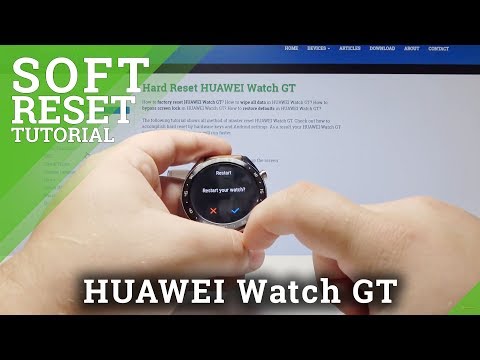 How to Soft Reset HUAWEI Watch GT - Restart Smartwatch