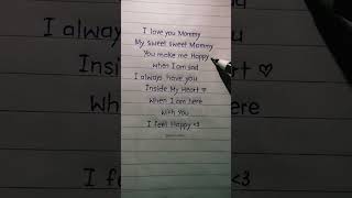 Download lagu I love you mommy #englishlyrics #cutesong #mom mp3