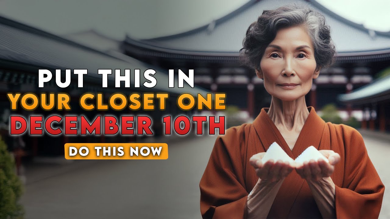 GOODBYE DEBTS! Hide THIS in your CLOSET, and your MONEY PROBLEMS WILL END | Buddhist Teachings