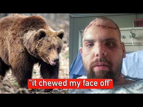 ATTACKED 3 TIMES by a grizzly bear