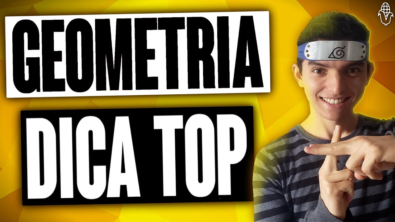 Geometria - Essa dica vai te fazer acertar QUASE TODAS as questões - OBMEP ou ENEM