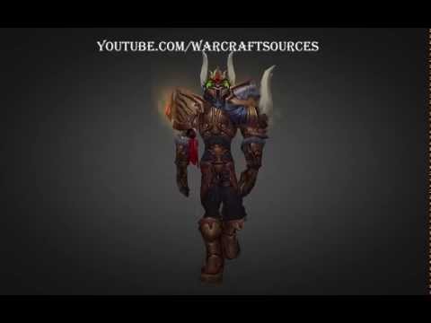 Night Elf Warrior Challenge Mode Set - Golden King Armor