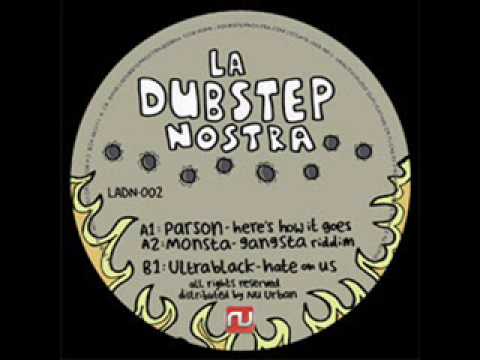 Monsta - Gangsta Grime Riddim (Sizzla vocal version) LADN-002 12” Limited Vinyl