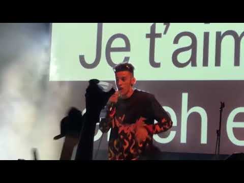 RISSA SFIORATA Young Signorino litiga con un fan durante un concerto (Verona, 30.05.2018)