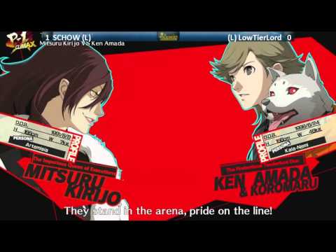 [15/11/11]  P4U2 Grand Finals SCHOW vs LowTierLord - VSB Anime Wednesdays