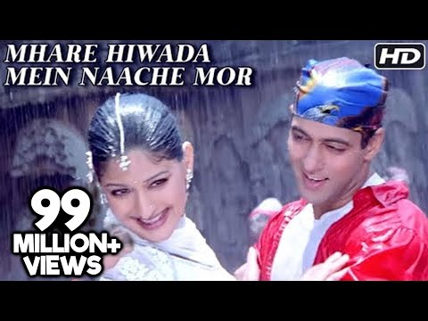 Mhare Hiwada Mein - Salman, Sonali, Saif, Karishma, Tabu, Mohnish - Hum Saath Saath Hain