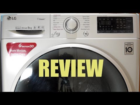 LG Front Load Washing Machine FHT1208SWL - Review
