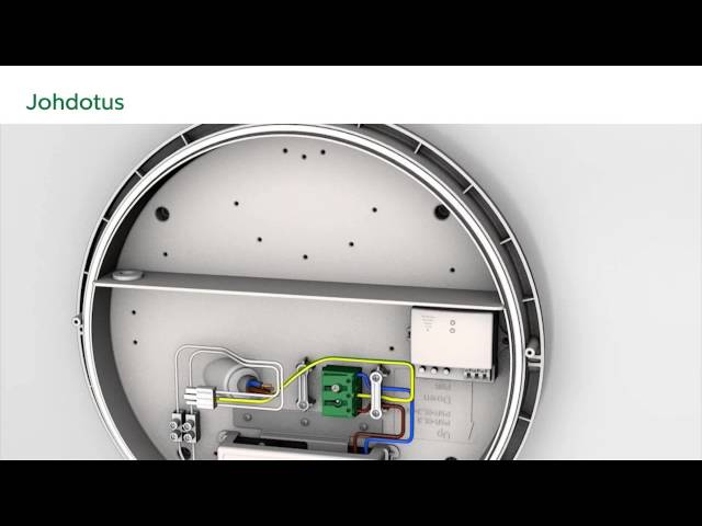 philips Indoors wall lum coreline wl120v led12s/830 psr wh