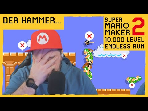 1697+ | 10K Endless RUN | 10000 Level Mario Maker 2 Challenge