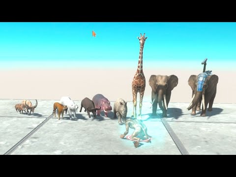 MODERN MAMMALS vs EVERY UNIT   Animal Revolt Battle Simulator