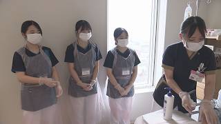 高校生が看護の仕事学ぶ「ふれあい看護体験」　今後の進路の参考に　山形県米沢市