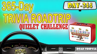 DAY 344 - Quizlet Challenge - a Sabrina Cicero Trivia Quiz ( ROAD TRIpVIA- Episode 1364 )