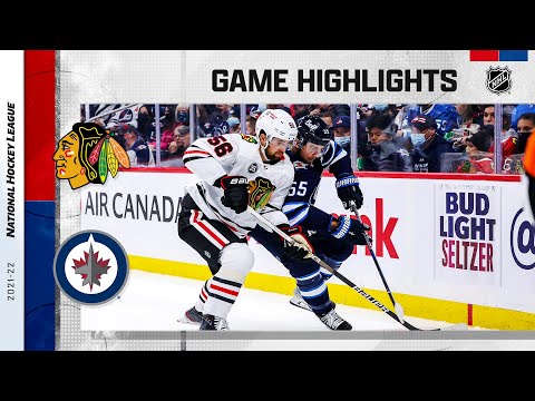 Blackhawks @ Jets 11/05/2021 | NHL Highlights