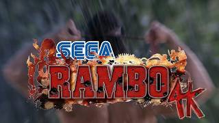 #4K #60fps 怒りのガンシュー "RAMBO/ランボー” Playthrough #SEGA 2008 LightGun Shooting Games