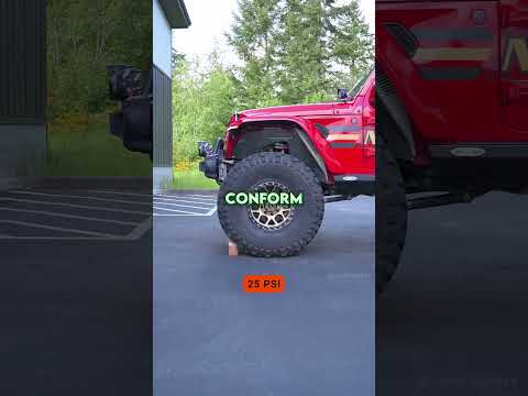 Why Lower Tire Pressure = More Grip!