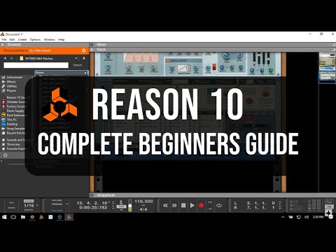 Getting Started in Reason 10 | For the Complete Noob!