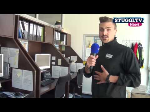 Von Beruf her sportlich unterwegs