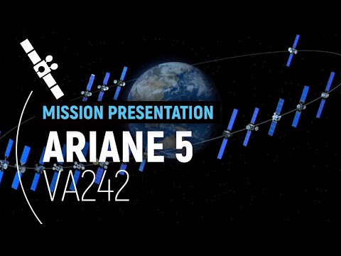VA242 – DSN-1/Superbird-8 | Ariane 5 Mission Presentation | Arianespace