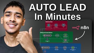 I Built an Auto Lead Finder AI Agent in n8n