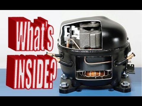 What is inside a refrigerator compressor