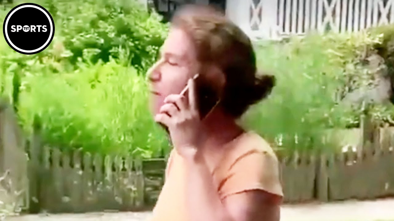 Racist Woman Gets Hit With Instant Karma