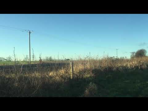66617+66606 on a freight train at Barnby Dun 23/12/17