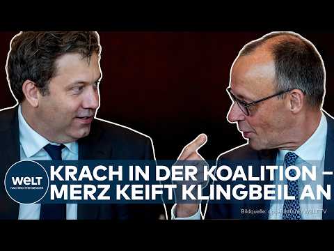 Video Thumbnail: KOALITION: Merz keift Klingbeil an! Streit in Koalition eskaliert mitten in der Krise